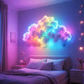 Wall Mounted Large Cloud Shaped Lamp