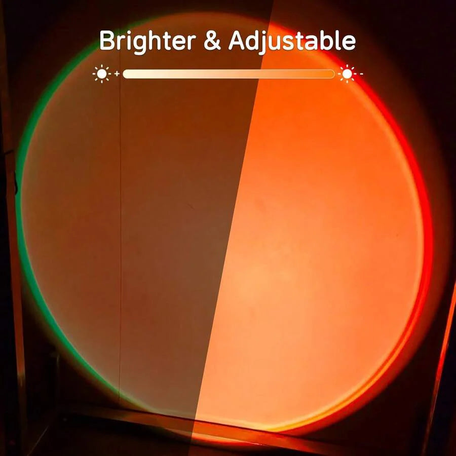 Multicolor Sunset Lamp with Remote & App Control