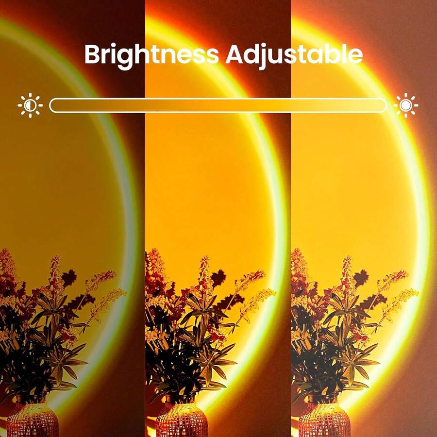Multicolor Sunset Lamp with Remote & App Control