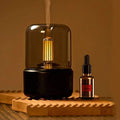 Candlelight Flame Air Diffuser – 120ML Ultrasonic Aroma Diffuser with LED Night Light