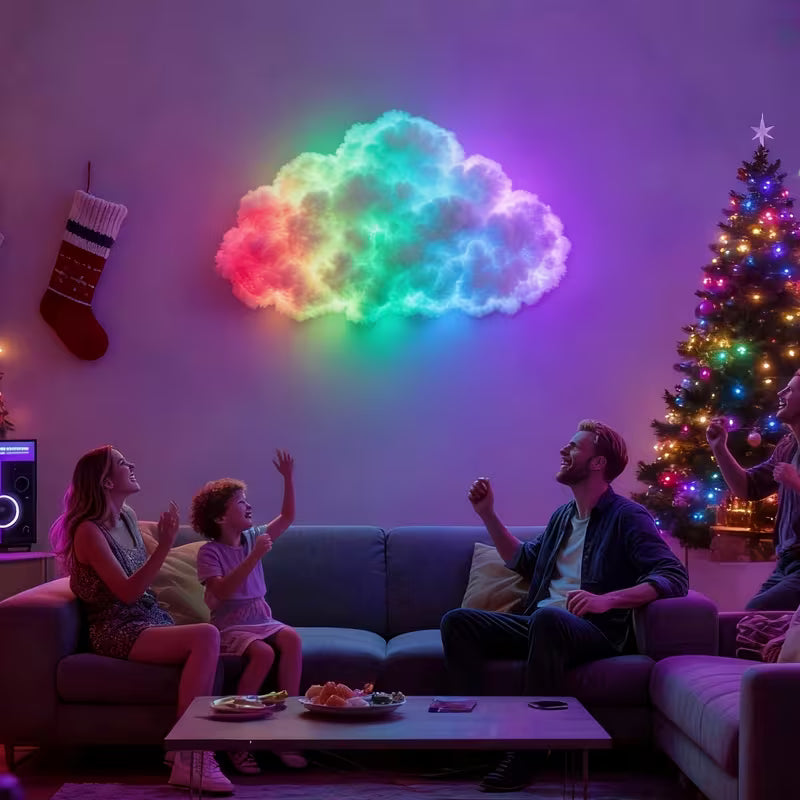 DIY 3D Cloud Light – RGBIC Thunder Cloud Lamp